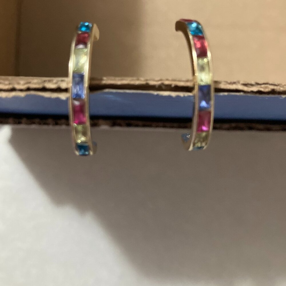 KENDRA SCOTT Adeline Ear Cuff Earrings Gold Multicolor